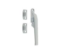 Modern Non Lockable Casement Fasteners Sleek Window Handle for Timber and UPVC Windows (White)