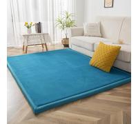 Modern Non Slip Area Rug 100x250cm Washable Soft Carpet for Living Room & Nursery Thick 2cm Plush Mat for Kids' Bedroom Perfect for Boys & Girls