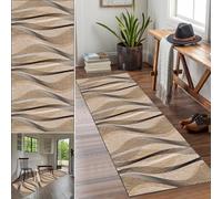 Modern NonSlip Runner Rug 100 x 350 cmStylish Kitchen Carpet Washable Hallway Mat Area Rug for Living Room & EntranceLong Hallway Carpet for Home Décor