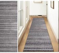Modern NonSlip Runner Rug 60x600 cmStylish Corridor & Kitchen Mat Morocco Design Durable Polyester for Bedroom & Dining Room Customizable by the Metre