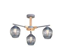 Modern Nordic 3Light Gradient BlueLight Design for Living Room & Bedroom Contemporary MolecuFixture