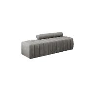 Modern Nordic Foot Stool - Light ry Fabric Bedside Stool Creative Sofa & Entryway Shoe Changing Seat Bed End Stepping Stool for Home Decor