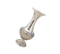 Modern Nordic Geometric Embossed Metal Vases Homes Accent Flower Container Decors For Office Or Living Room Artistic Metal Centerpieces Vases