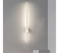 Modern Nordic Linear LED Strip Light for Living Room & Bedroom80cm White Light Stylish Interior Illumination Energy Efficient Sleek Design Home Decor Accent