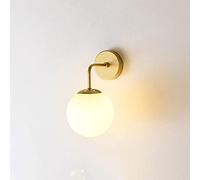 Modern Nordic Wall Lamp Simple Ball e Wall Sconce for Indoor Lighting Bedside & Restaurant Decor Ele d h with White ePerfect Reading Light