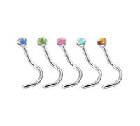 Modern Nose Piercing Accessories Stylish Ornament Comfortable Fit Perfect for Individuals Seeking Distinctive Looks Accessories