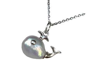 Modern Oceanics Alloy Necklace with Adjustable Length for Comfortable Fit During Work Event or Social Gatherings Party Accessory Whale Pendant