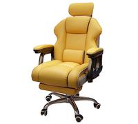 Modern Office Chair - Adjustable High Back with 90°-135° Tilt, Upholstered & 360°Rolling, Ergonomic Computer/Vanity Chair