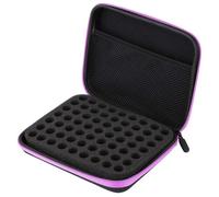 Modern Oil Storage Bag with Separate Compartments for Different Oils.Soft Material Protects Against Scratches and Enhances Storage Experience!, red