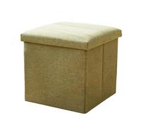Modern Olive Green Foldable Shoe Stool for Bedroom Entryway - Stylish Adult Storage Bench, Compact Sitting Solution, Multi-functional Resting Decor