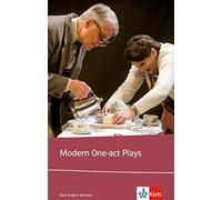 Modern One-Act Plays - NEU: Schulerbuch by Pinter, Stoppard, Saunders New.