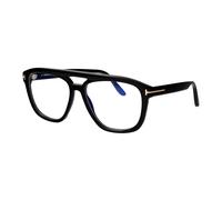 TOM FORD FT6024-B 001 Man Optical frames Acetate Black Squared Normal