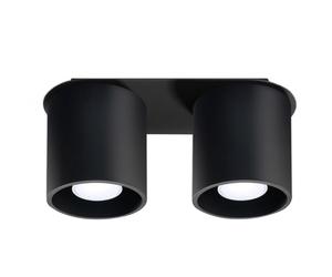 Modern Or U10 Ceiling Spotlight Aluminium Light Fixture White Twin Spot