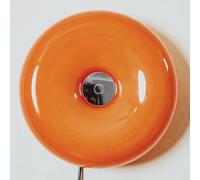 Modern Orange Wall Sconce LED Donut Lamp Round Touch Night Light Crystal Mushroom Design 3000K 6000K Adjustable Brightness Decorative Indoor Table Lamp.