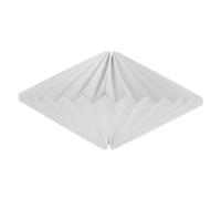 Modern Origami Paper Hanging Lampshade Light Cover Foldable White