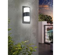 Modern Outdoor Applique Anthracite Design 2 Lights GL0466