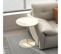Modern Outdoor Bar Table with Metal Tabletop and Stable Base, Small Side Table 40cm/60cm Top End Table for Kitchen Dining Room Living Room(40x40x62cm)