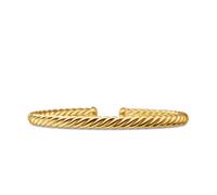 Modern Oval Cablespira® Bracelet in 18ct Yellow Gold - Size Large