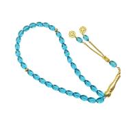 Modern Oval Cut Glass Bead Lightweight Design Versatile Glittering Crystal Party Jewelry For Any Occasion Golden Wheat Glass