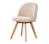 Modern Oval Dining Chair Covers Round Back Slipcovers for Small/Medium Chairs Black Fabric Stylish Protector for Wooden Legs No ArmsPerfect Dining Room Decor