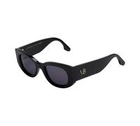 Modern Oval Sunglasses with Acetate Frame - female - Victoria Beckham - Sunglasses - Black - ONE SIZE - Accessories ONE SIZE
