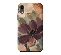 Modern Painterly Floral Bouquet Contemporary Botanical Case for iPhone XR