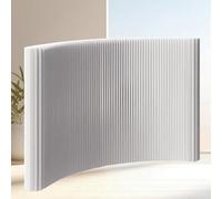 Modern Paper Room Divider, Foldable Privacy Screen with Small Aperture Design, Space Partition for Offices and Apartments