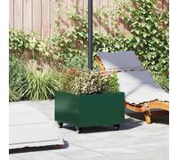 Modern Parasol Base Steel 360° Rotating Wheeled Umbrella Stand Anthracite