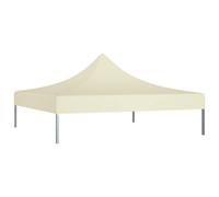 vidaXL Party Tent Roof 2x2 m Cream 270 g/m虏 NEW