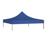 vidaXL Party Tent Roof 2x2 m Blue 270 g/m² Replacement Canopy Gazebo Cover