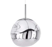 Modern Pendant Chandelier - Irregular Glass Lava Lamp with Unique Melt Design for Living Room Decor