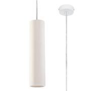 Sollux Lighting Nancy Ceramic White 1 Light Classic Pendant Ceiling Light