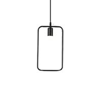 Modern Pendant Lamp Hot Pot Restaurant European Retro chandelier Single Head Hanging Lights Retro Scandinavian Ceiling Lighting Fixture For Living Room Kitchen Hallway (B)