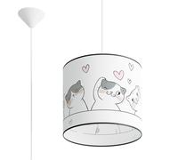 Luminosa Lighting Luminosa Cat Cylindrical Pendant Ceiling Light 30Cm