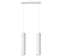 BOHO Round PENDANT Lamp LAGOS 2 White Steel GU10 LED SOLLUX LIGHTING Bedroom NEW