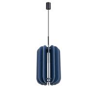 Modern Pendant Light MULA 27 Felt Navy blue E27 LED SOLLUX LIGHTING