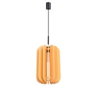 Modern Pendant Light MULA 27 Felt Yellow E27 LED SOLLUX LIGHTING