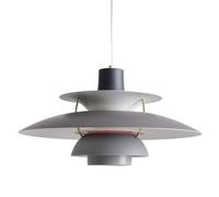 Modern Pendant Lights for Kitchen Island Iron Suspension Lamp E27 Fitting 30 40 50 cm Matte Grey Finish Simple Style Contemporary Lighting Décor