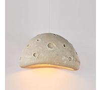 Modern Pendant Lights Indoor Chandeliers Nordic Industrial Pendant Lamp Planet Shape Adjustable Height Blue Ceiling Hanging Lamp for Over Table Bedroom Hallway (Light Brown 600mm)