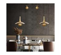 Modern Pendant Lights Nordic Chrome Copper Dining Room Creative Adjustable Flying Saucer s
