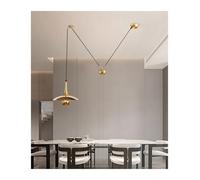 Modern Pendant Lights Nordic Chrome Copper Dining Room Creative Adjustable Flying Saucer s