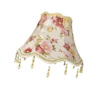 Modern Petal Shaped Fabric Lamps Cover E27 Interfaces Cloth Lampshade Wall Light Shade Decorative Lighting Accessories Home Decorative Wall Light Shade Table Lamp Lighting
