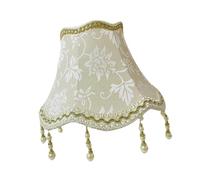 Modern Petal Shaped Fabric Lamps Cover E27 Interfaces Cloth Lampshade Wall Light Shade Decorative Lighting Accessories Home Decorative Wall Light Shade Table Lamp Lighting