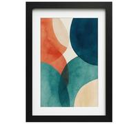 Modern Photo Frame for Wall and Tabletop Display Picture Certificate Poster Artwork Gallery Decor, Black, 14" x 12" (35.6 x 30.48cm)