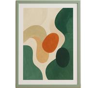 Modern Photo Frame for Wall and Tabletop Display Picture Certificate Poster Artwork Gallery Decor, Green, 36" x 24" (91.5 x 61cm)