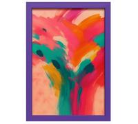 Modern Photo Frame for Wall and Tabletop Display Picture Certificate Poster Artwork Gallery Decor, Purple, 14" x 10" (35.6 x 25.4cm)