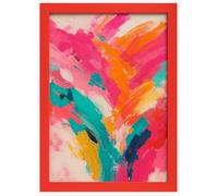Modern Photo Frame for Wall and Tabletop Display Picture Certificate Poster Artwork Gallery Decor, Red, A1 (594mm x 841mm)