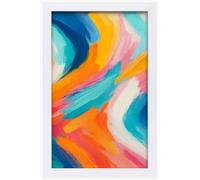 Modern Photo Frame for Wall and Tabletop Display Picture Certificate Poster Artwork Gallery Decor, White, 24" x 18" (61 x 45.7cm)