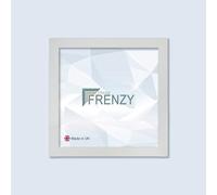 Modern Picture Frame 30x30 cm, In Multiple Colours Black/White/Oak/Walnut/Silver/Dark Oak, With Safe Perspex Sheet & Wall Hanging Hooks 30x30 cm, Poster Frame Square Photo Frames (SILVER)