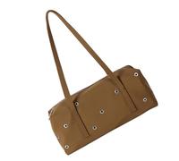 Modern Pillow Shape Shoulder Purse Contemporary Leopards Texture Quick Access Pockets Comfortable Underarm Bag Ergonomic Handbag